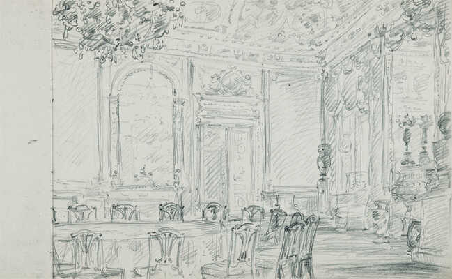 Кучумов Василий Никитич. Альбом из 33 листов с видами Санкт-Петербурга